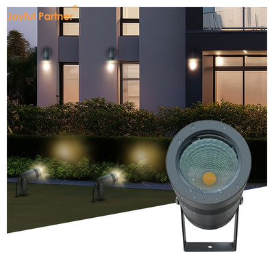DIA 50mm 6W CREE COB LED غطاء الوجه من الألومنيوم DC12v 24v أضواء الحديقة مع غطاء الظل