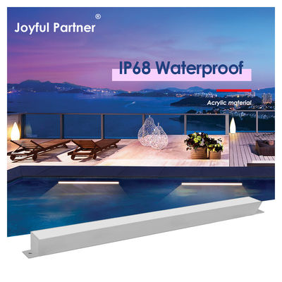 ضوء شريط خطي 10 واط قابل للتخفيف في الهواء الطلق IP68 مضاد للماء SMD RGBW 4in1 LED فائق الوضوح مع ضمان لمدة عامين