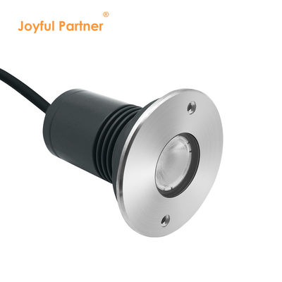 إضاءة مدفونة تحت الأرض DC12V-24V مقاومة للماء IP67 مادة الفولاذ المقاوم للصدأ 316 DIA67MM