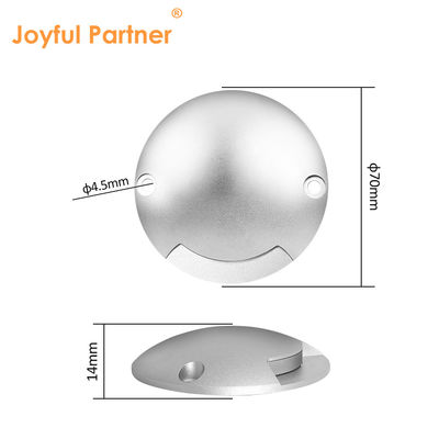 إضاءة سلم LED غائرة مضادة للأشعة فوق البنفسجية بأكسيد DC12V SMD2835 LED1W تصميم عصري للتركيبات الخارجية والداخلية