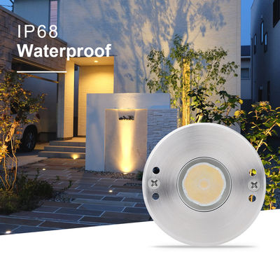 LED Mini 1W 12V DC 8° زاوية شعاع ضيقة IP68 عازل المياه مؤشر علامة مدرجة إضاءة المناظر الطبيعية الخارجية