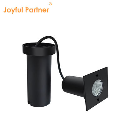 COB LED 6W 12V / 24V أضواء تحت الأرض مضادة للوهج IP67 مقاومة للماء في الهواء الطلق مربع / مستديرة الألومنيوم