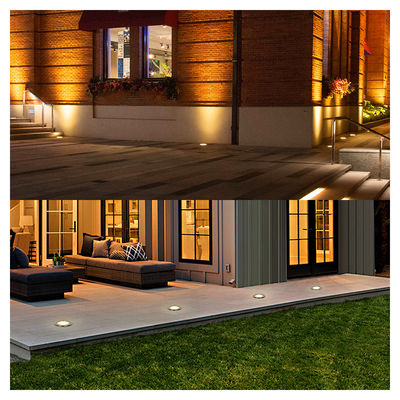 ضوء الحديقة تحت الأرض IP65 المياه المقاومة للألمنيوم AC100-240V COB LED 6W مع صندوق التثبيت