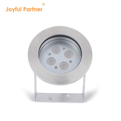 تحت الماء بقعة ضوء الفولاذ المقاوم للصدأ ضوء فائق DIA 115mm RGB لمسبح في الهواء الطلق