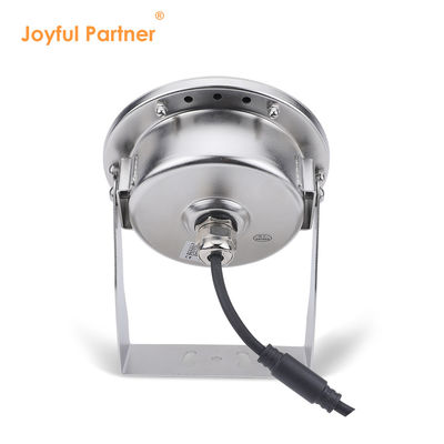 تحت الماء مصباح LED الفولاذ المقاوم للصدأ 316L 24W RGBW 4in1 IP68 مقاوم للماء DC 24v سطوع عالي
