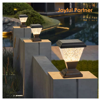 ضوء رأس العمود الشمسي في الهواء الطلق IP65 مقاوم للماء 2835 SMD LED 150lm / w