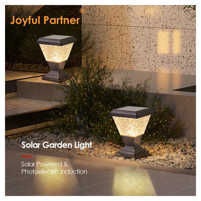 ضوء رأس العمود الشمسي في الهواء الطلق IP65 مقاوم للماء 2835 SMD LED 150lm / w