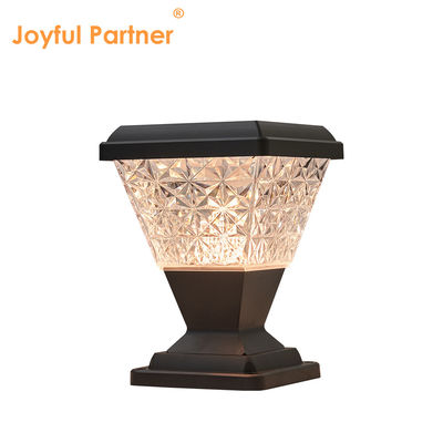 ضوء بوابة الحديقة يعمل بالطاقة الشمسية 124 PC SMD 2835 LED 150 Lm / W 5W لوحات سلوار مع مظلة الكمبيوتر
