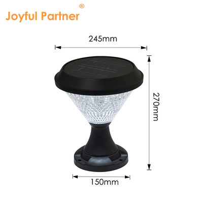 مصابيح الطاقة الشمسية ABS المواد البوليكريستالية لوحات سلوار Epistar SMD DIA245mm IP65 APP