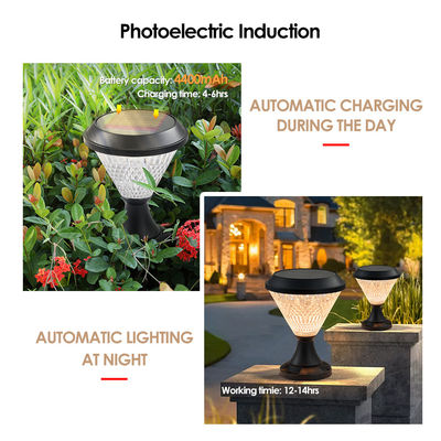 مصابيح الطاقة الشمسية ABS المواد البوليكريستالية لوحات سلوار Epistar SMD DIA245mm IP65 APP
