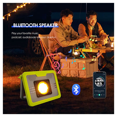 ضوء التخييم متعدد الوظائف 12000MAH بطارية عالية السعة SMD 5054 LED Type-C Port مع مواد ABS