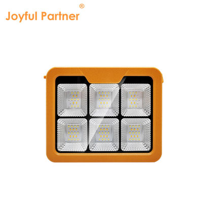 مصابيح LED للخيمات الشمسية مضيئة للغاية في الهواء الطلق SMD LED IP65 التحكم عن بعد مستوى الإضاءة القابل لإعادة الشحن للطاقة الطارئة