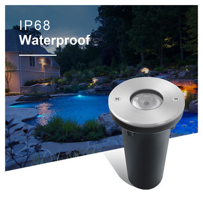 مصباح تحت الماء LED RGB للخارج RGB 3W 1W LED IP68 مقاوم للماء