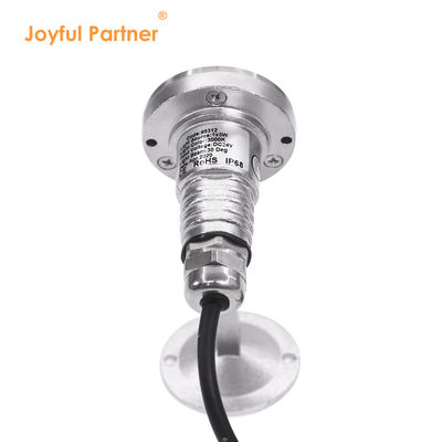 ضوء مضاد للماء تحت الماء DC24V 12V RGB مع دعامة تركيب شهادة CE IP68