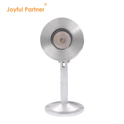 ضوء LED تحت الماء IK07 مقاوم للماء 1 * 2W LED DC24V DMX RGBW 6W للنافورة