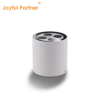 سقف داخلي خارجي IP65 8w سطح مرتفع شكل أسطوانة بارد أبيض 4000K LED Uplights شهادة CE ROHS