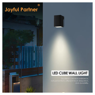 خارجية داخلية حائط LED ضوء مربع 8W DC 24v الدافئة بيضاء SMD LED صب الألومنيوم السكن متعددة الوظائف زاوية شعاع
