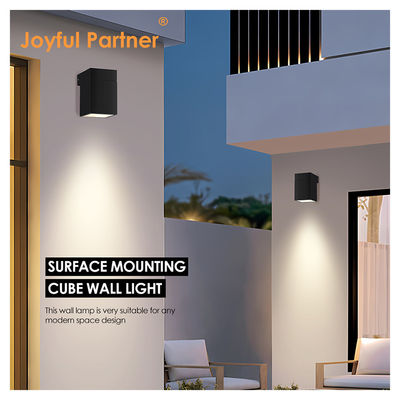 خارجية داخلية حائط LED ضوء مربع 8W DC 24v الدافئة بيضاء SMD LED صب الألومنيوم السكن متعددة الوظائف زاوية شعاع