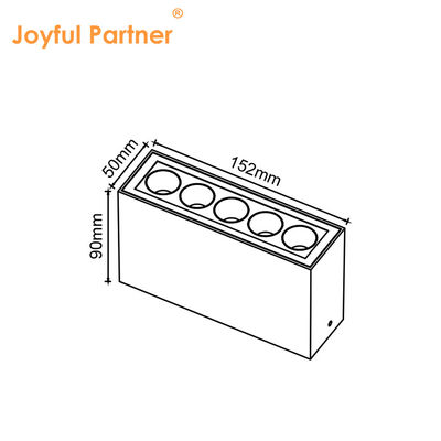 السطح المثبت Downlight للخارج مقاوم للماء IP65 10W سقف الضوء المنبه إلى أسفل الضوء كوب أدى الضوء المنبه لمشروع الفندق