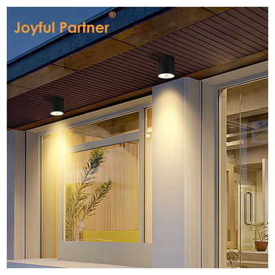 15W COB LED Downlight أسطوانة الحائط الضوء الضوء الضوء المدمج تصميم السطح إصلاح للخارج