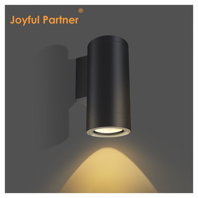 الحديقة الكهربائية مصابيح LED الحائط الألومنيوم الحائط المثبت لأعلى وأسفل الدافئ الأبيض كري COB LED للزخرفة الخارجية