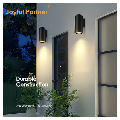 ضوء الحائط COB كري LED 6W 10W جسم الألومنيوم المطاطي المكثف غطاء الزجاج المقاوم للماء DC 24V