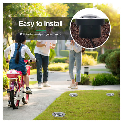 IP67 ضوء سطحي مدفون رقيق للغاية 12 فولت 24 فولت مضاد للماء ضوء الطابق مصباح أرضي مدفون