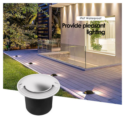 مصابيح مدعومة بالكهرباء المنزلية 1W IP67 COB LED للخارج 12w مع إصدار أربعة جوانب