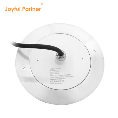 DC12V التوتر المستمر 10W تحت الماء المغمورة مصابيح حمام LED 160 * 7.5mm مع جهاز التحكم عن بعد APP
