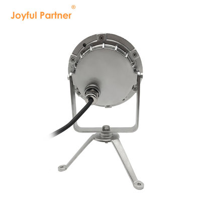 IP68 خارجية LED بقعة الضوء الفولاذ المقاوم للصدأ DMX512 RGBW 12w للاستخدام تحت الماء دعم DMX وحدة التحكم