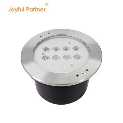 أضواء حمام سباحة تحت الماء RGBW IP68 SS316 DIA200mm مضاد للماء CE Rohs IP68 متعدد الألوان DC24V