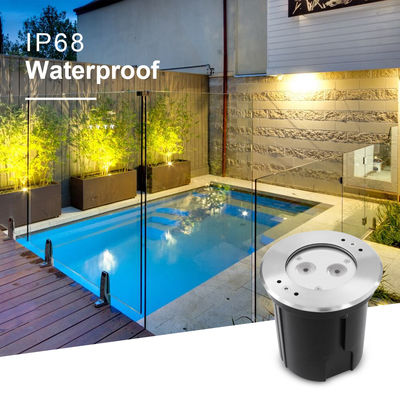 IP68 RGBW 4in1 مصدر مضاد للماء مصباح LED غير المقاوم للصدأ 316 DC 24V مع عدسة غير متماثلة