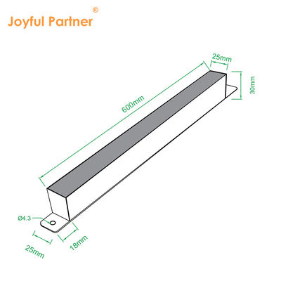 إضاءة بركة حديدية IP68 في الهواء الطلق DC24V 316 الفولاذ المقاوم للصدأ مصباح شريط LED خطي أبيض بارد