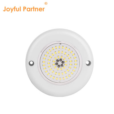 6W RGB LED Pool Light IP68 مضاد للماء AC12V ABS مادة جسم المصباح DIA110MM 152MM