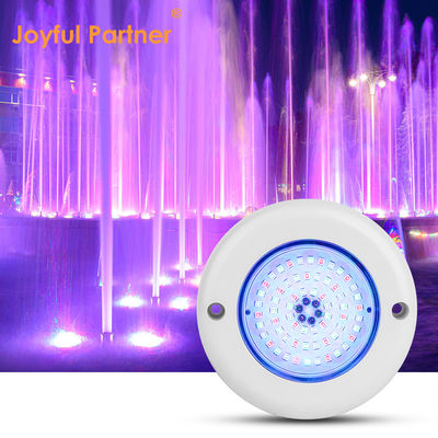 مصابيح حمام سباحة مرصعة على الحائط Par56 مع مواد ABS PC Dia 110mm 6W 10W IP68 مقاومة للماء AC12v مدفوعة في محرك التيار الحالي