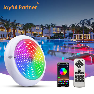 تغيير الألوان مصابيح حمام السباحة ABS PC RGB Emtting 12V مدخل سطح أبيض دافئ مثبت