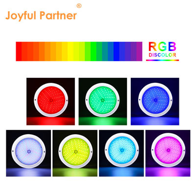 IP68 PAR56 ضوء حمام سباحة حاسوب مع RGB التحكم عن بعد LED 18W 24W AC 12v مدخل