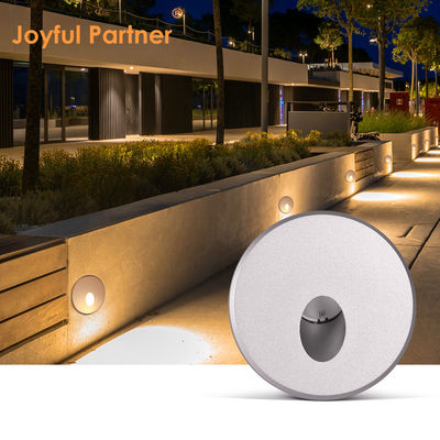 2W ضوء LED متدفق DC24V أضواء خطوة بيضاء دافئة IP65 مضاد للماء ضوء الحائط السلم مع تركيب بلاستيكي