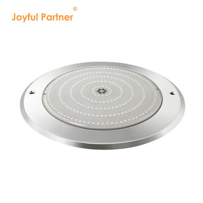 أضواء حمام سباحة تحت الماء 316 الفولاذ المقاوم للصدأ 18W 25W Smd2835 الراتنج رقيق للغاية مليئة Rgb أبيض دافئ