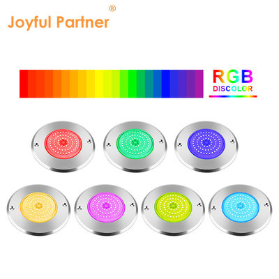 RGB Ultra Slim IP68 إضاءة حمام السباحة LED SS316L بيت متكامل النوع SMD2835 6w تحت الماء أضواء مضادة للماء