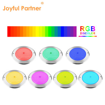المياه تحت المياه أضاءة حمام سباحة LED 316 الفولاذ المقاوم للصدأ 25W Smd2835 الراتنج ملئ Rgb 3000K