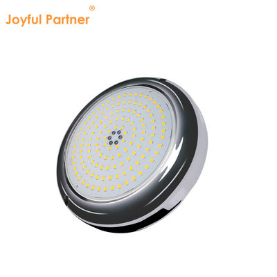 أضواء حمام السباحة الراتنج المملوء شكل مسطح RGB سطح مثبت SMD LED 152mm Dia