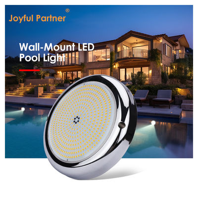 قوة LED Pool Light التحكم في Wifi AC12V IP68 25W الراتنج المملوء RGB LED PAR56 سطح مثبت