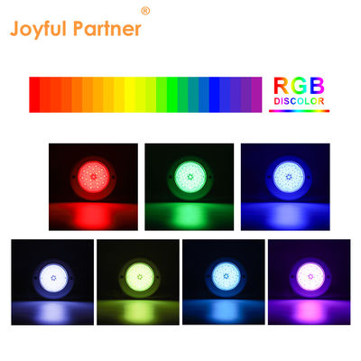 AC 12V الغوص تحت الماء IP68 RGB التحكم في جهاز التحكم 15W الراتنج المملوء السطحية المثبتة LED حوض السباحة الضوء
