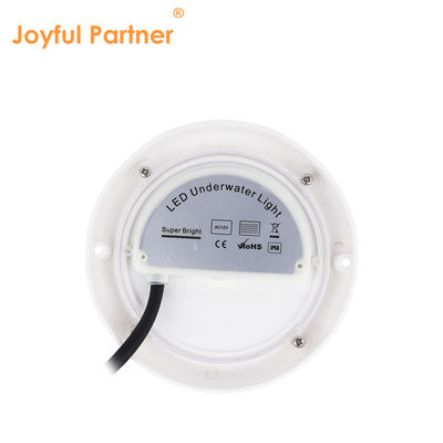 الراتنج إيبوكسي IP68 إضاءة حمام سباحة اللون الأبيض PAR56 مصباح 10W LED ضوء تحت الماء