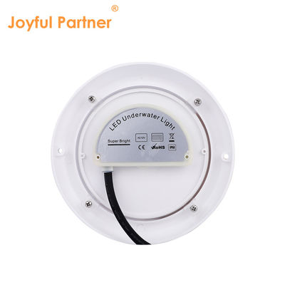 ضوء حمام سباحة IP68 راتش إيبوكسي ملئ أضواء حوض السمك RGB AC12V ABS سطح مثبت