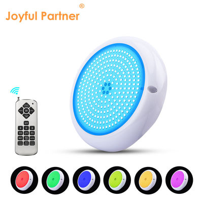 ضوء حمام سباحة IP68 راتش إيبوكسي ملئ أضواء حوض السمك RGB AC12V ABS سطح مثبت