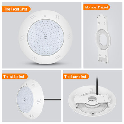 ضوء تحت الماء IP68 مثبت على الحائط التحكم عن بعد متعدد الألوان سباحة LED حوض سباحة ضوء ABS