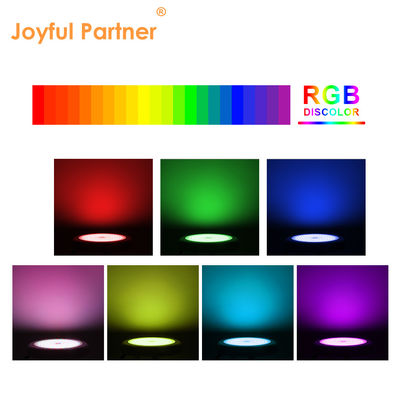 18W Par56 LED حمام سباحة سطحية مصممة LED تحت الماء أضواء حمام سباحة AC 12V RGB للحدائق المياه