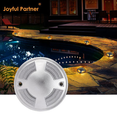 ضوء سطح السفينة تحت الأرض 12/24DC IP67 مقاوم للماء 3W OSRAM SMD LED لون واحد CE ROHS مع ضمان لمدة عامين